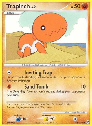 Trapinch (115/132) [Secret Wonders] Reverse Holofoil - Common