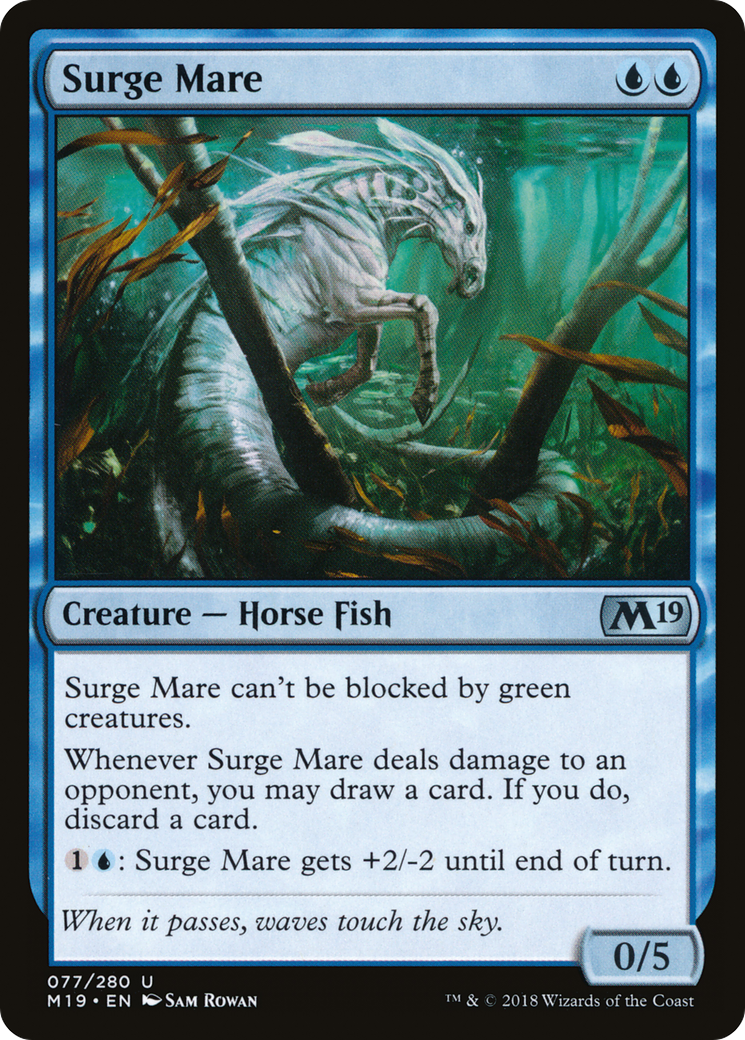 Surge Mare (M19-077) [Core Set 2019]