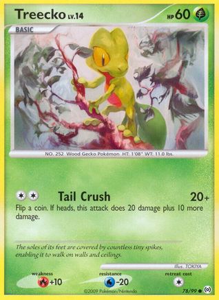 Treecko (078/99) [Arceus] - Common