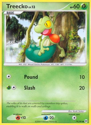 Treecko (079/99) [Arceus] Reverse Holofoil - Common