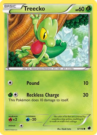 Treecko (006/116) [Plasma Freeze] - Common