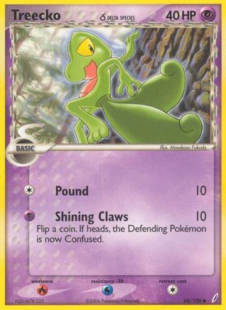 Treecko (Delta Species) (068/100) [Crystal Guardians] - Common
