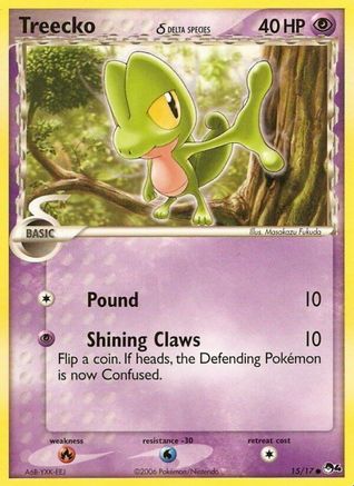 Treecko (Delta Species) (15/17) [POP Series 4] - Common