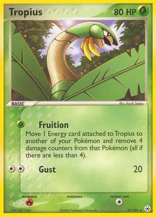 Tropius (27/101) [Hidden Legends] - Rare