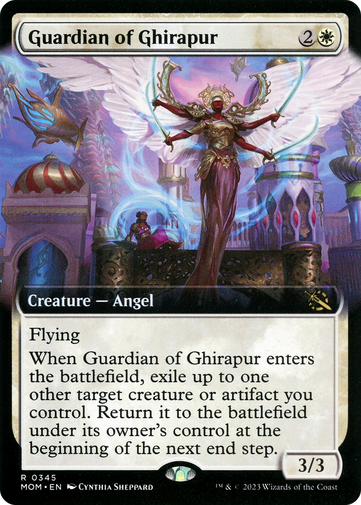 Guardian of Ghirapur (Extended Art) (MOM-345) [March of the Machine]