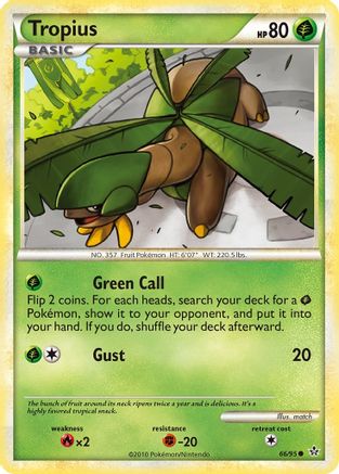 Tropius (66/95) [Unleashed] Reverse Holofoil - Common