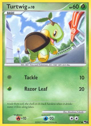 Turtwig (017/17) [POP Series 6] Holofoil - Common