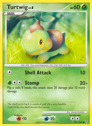 Turtwig (131/147) [Supreme Victors] Reverse Holofoil - Common