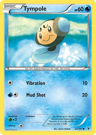 Tympole (22/101) [Noble Victories] Reverse Holofoil - Common