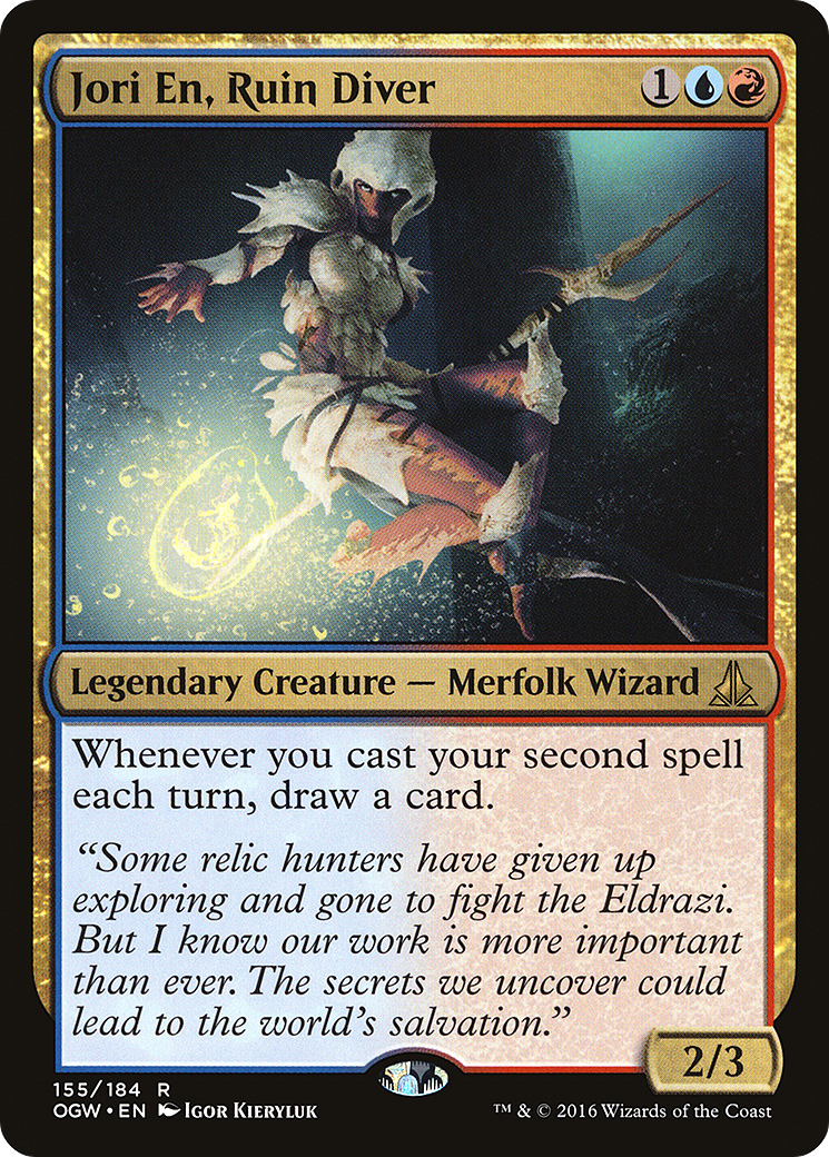 Jori En, Ruin Diver (OGW-155) [Oath of the Gatewatch] Foil