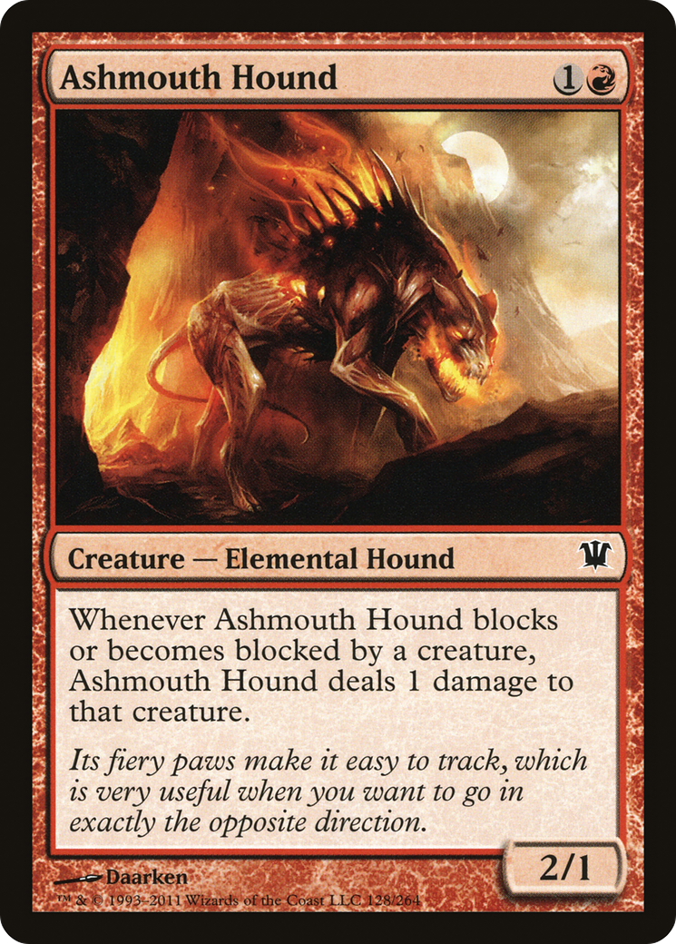 Ashmouth Hound (ISD-128) [Innistrad]