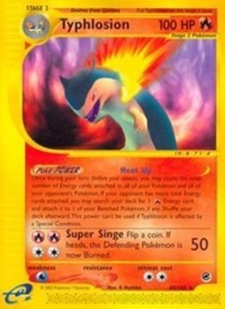 Typhlosion (65/165) [Expedition] Reverse Holofoil - Rare