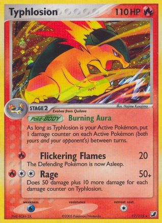 Typhlosion (17/115) [Unseen Forces] Reverse Holofoil - Holo Rare