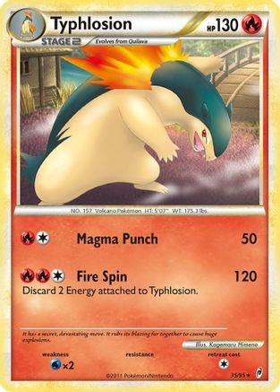Typhlosion (35/95) [Call of Legends] - Rare