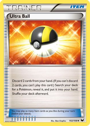 Ultra Ball (102/108) [Dark Explorers] Reverse Holofoil - Uncommon