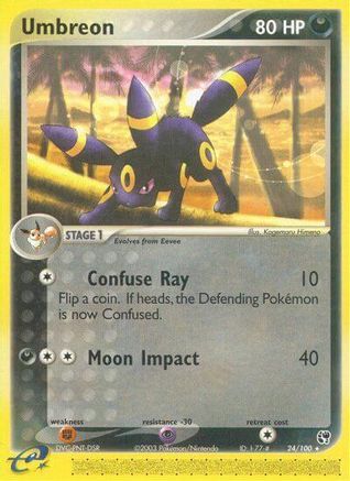 Umbreon (024/100) [Sandstorm] Reverse Holofoil - Rare