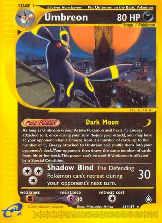 Umbreon (41/147) [Aquapolis] - Rare