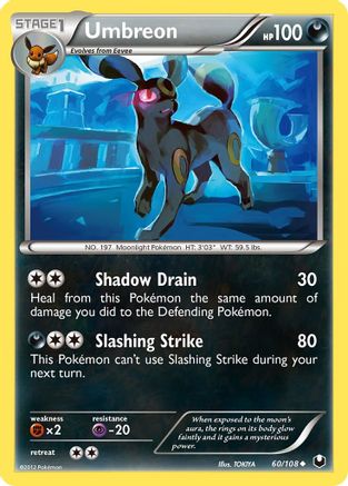 Umbreon (060/108) [Dark Explorers] - Uncommon