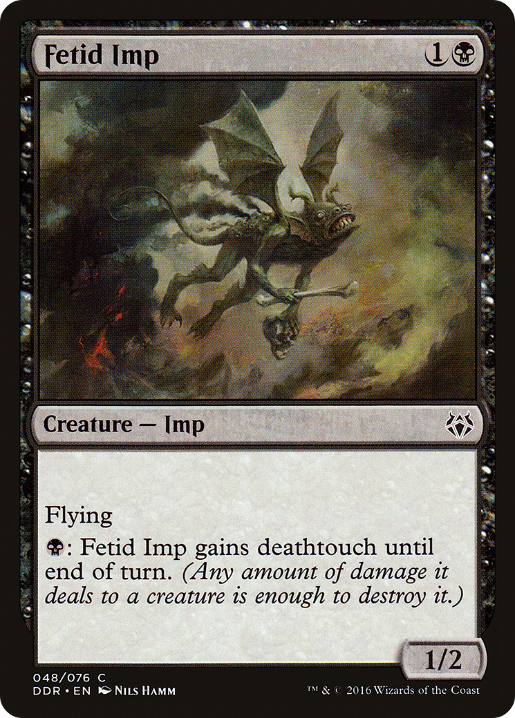 Fetid Imp (DDR-048) [Duel Decks: Nissa vs. Ob Nixilis]