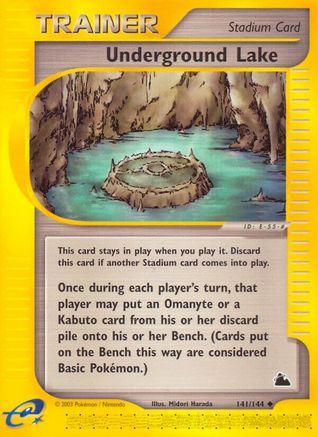 Underground Lake (141/144) [Skyridge] - Uncommon