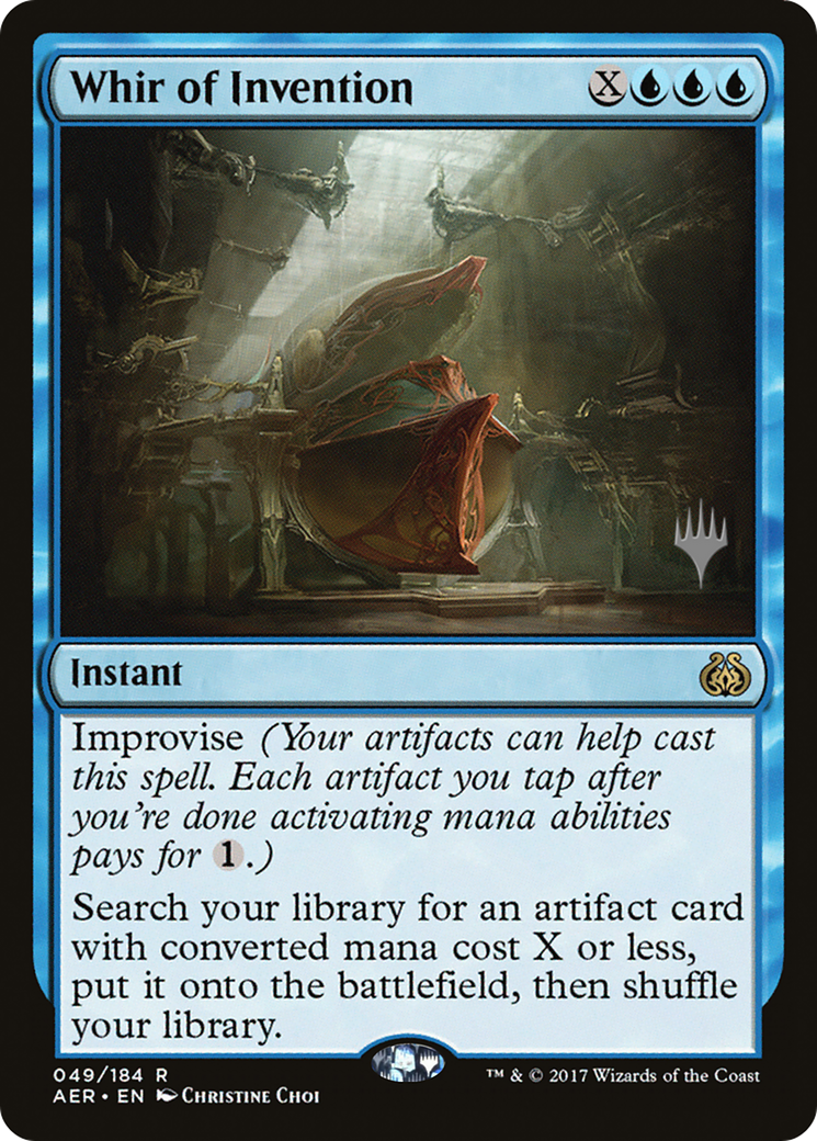 Whir of Invention (PPZNR-049) [Promo Pack: Aether Revolt Promos] Foil