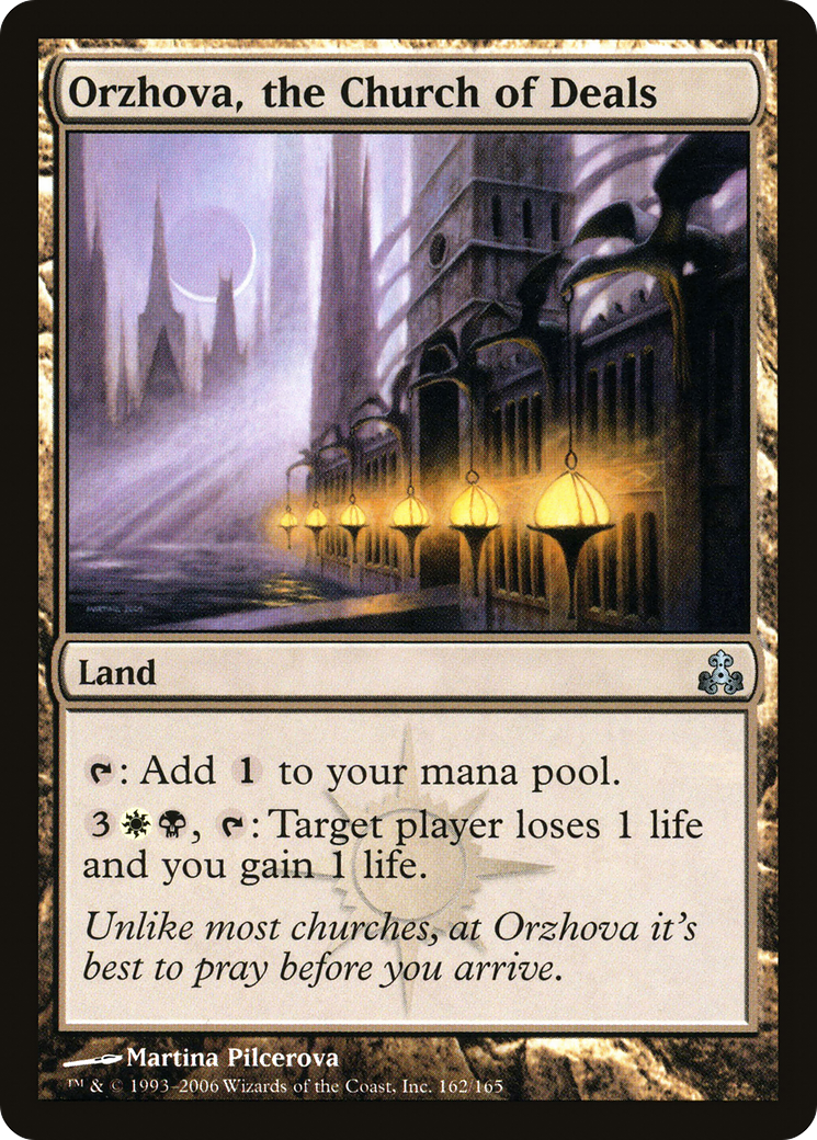 Orzhova, the Church of Deals (GPT-162) [Guildpact]