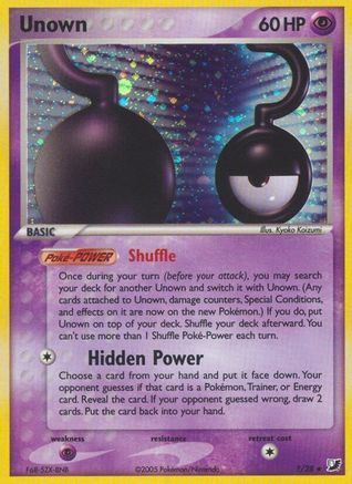Unown (?) (?/115) [Unseen Forces] Holofoil - Holo Rare
