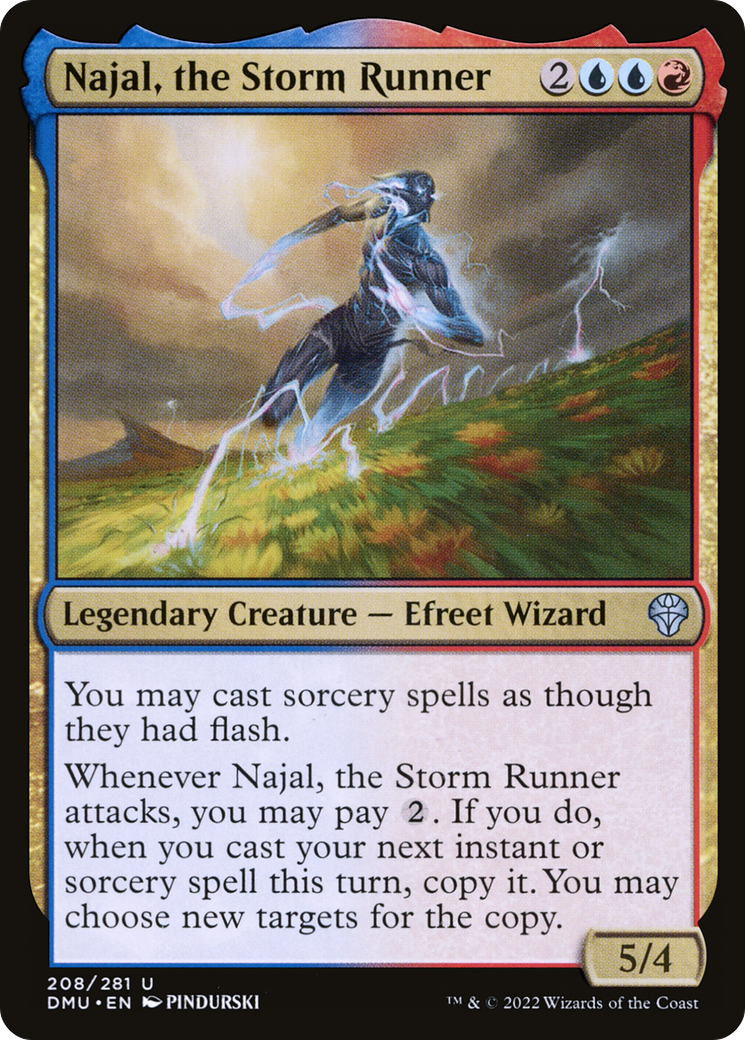 Najal, the Storm Runner (DMU-208) [Dominaria United]