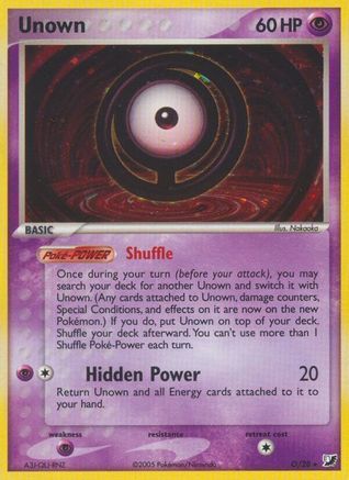 Unown (O) (O/115) [Unseen Forces] Holofoil - Holo Rare