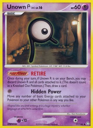 Unown (R) (077/146) [Legends Awakened] - Uncommon