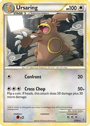 Ursaring (27/95) [Unleashed] - Rare