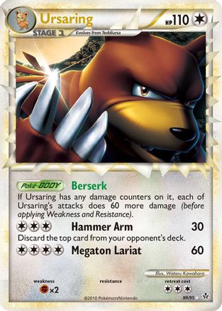 Ursaring (Prime) (89/95) [Unleashed] Holofoil - Ultra Rare
