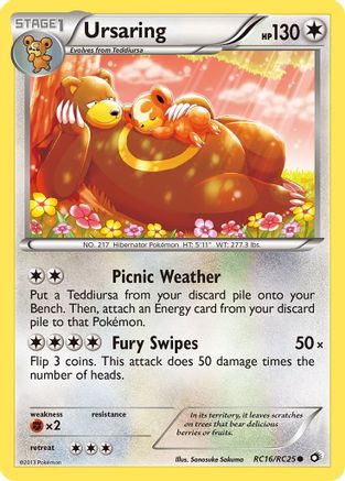 Ursaring (RC16/113) [Legendary Treasures Radiant Collection] Holofoil - Common