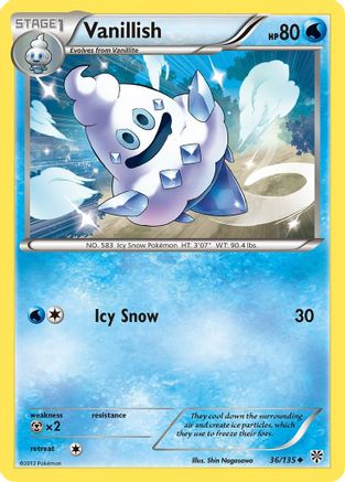 Vanillish (36/135) [Plasma Storm] - Uncommon