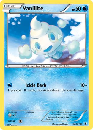 Vanillite (27/101) [Noble Victories] - Common