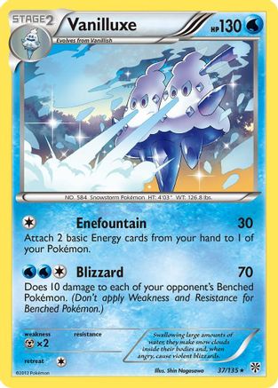 Vanilluxe (37/135) [Plasma Storm] - Rare