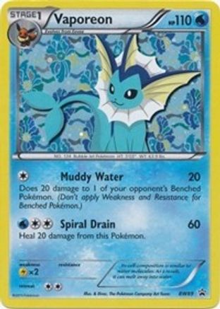 Vaporeon (BW89/101) [Black and White Promos] Holofoil - Promo