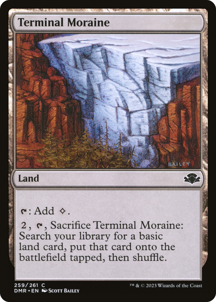 Terminal Moraine (DMR-259) [Dominaria Remastered] Foil