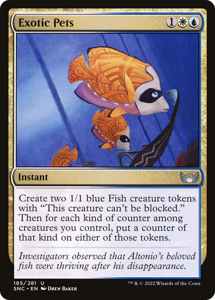 Exotic Pets (SNC-185) [Streets of New Capenna] Foil