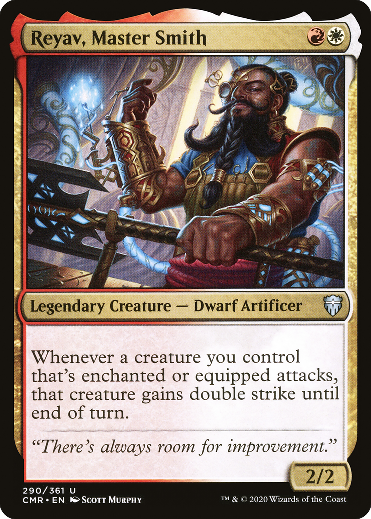 Reyav, Master Smith (CMR-290) [Commander Legends]