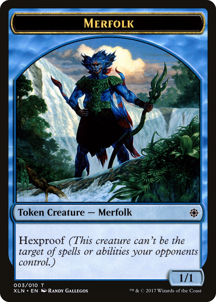 Merfolk Token (XLN-003) [Ixalan Tokens]