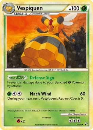 Vespiquen (23/90) [Undaunted] - Rare