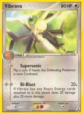 Vibrava (46/92) [Legend Maker] Reverse Holofoil - Uncommon