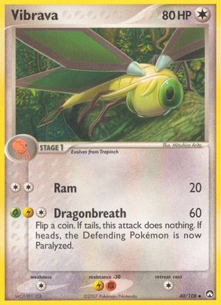 Vibrava (40/108) [Power Keepers] - Uncommon
