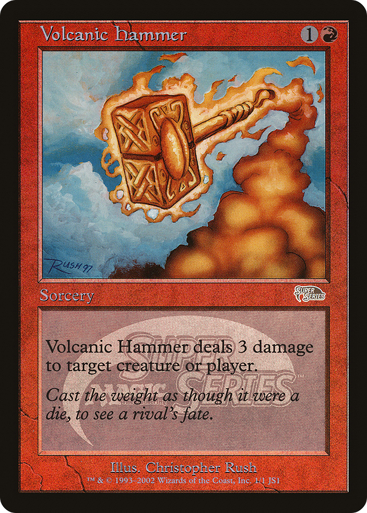 Volcanic Hammer (Junior Super Series) (JSS-001) [Junior Super Series] Foil