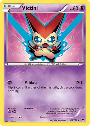 Victini (43/101) [Noble Victories] - Rare