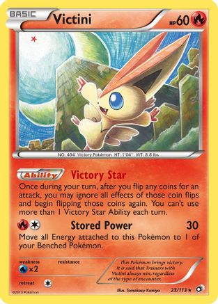 Victini (23/113) [Legendary Treasures] Reverse Holofoil - Holo Rare