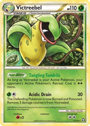 Victreebel (12/102) [Triumphant] Reverse Holofoil - Holo Rare
