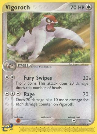 Vigoroth (47/109) [Ruby and Sapphire] - Uncommon