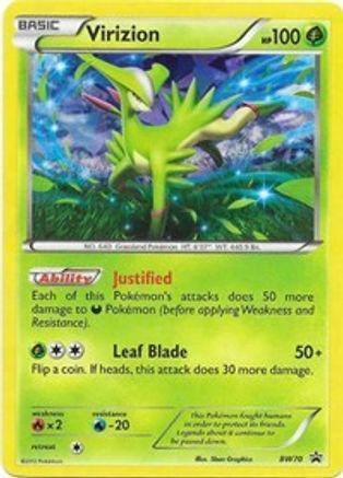 Virizion - BW70 (BW70/101) [Black and White Promos] Holofoil - Promo